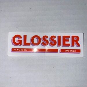 FREE Glossier Brooklyn Sticker